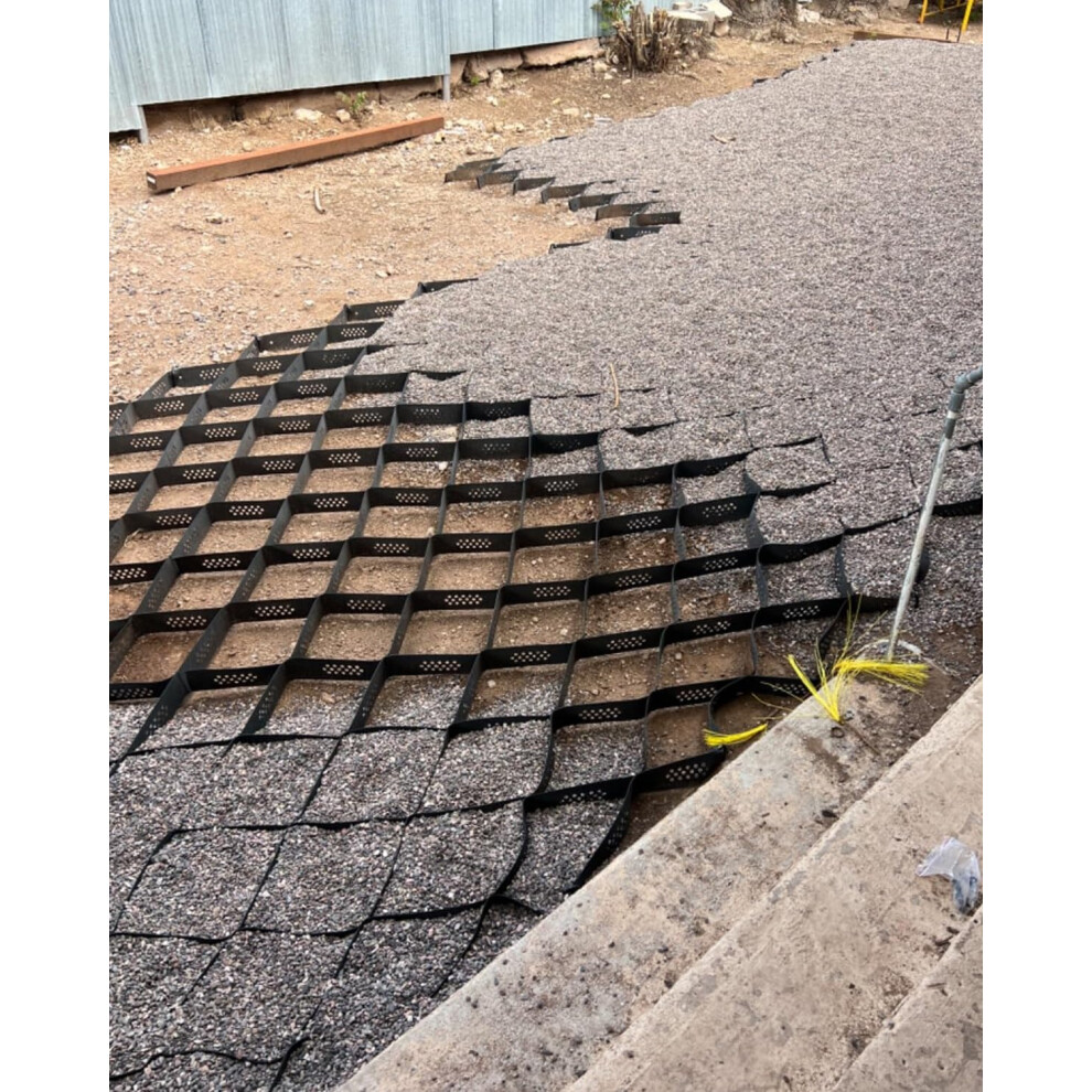Gravel Stabilizer Grid 3X6m Hdpe Heavy Duty Honeycomb Paver Base For Driveway And Pathway 9771547986058