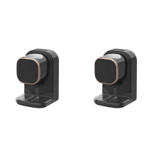 2X Automatischer Elektrischer Zahnpastaspender, Automatischer Zahnpastaspender + Sensor für Badezimmer, Wandmontierte Zahnpastapumpe 2