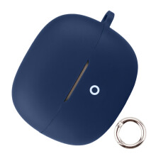 Housse en Silicone pour écouteurs, coque antichoc,-bleu foncé