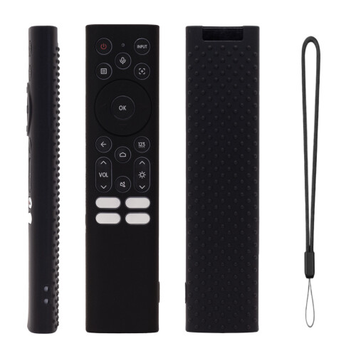 Durability Remote Control Silicone Case Impact Absorption-Black