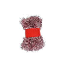 (Light pink 10m) 5/10/15/20M Chunky Tinsel Christmas Tree party Home Xmas Decoration Garland 7 Colour
