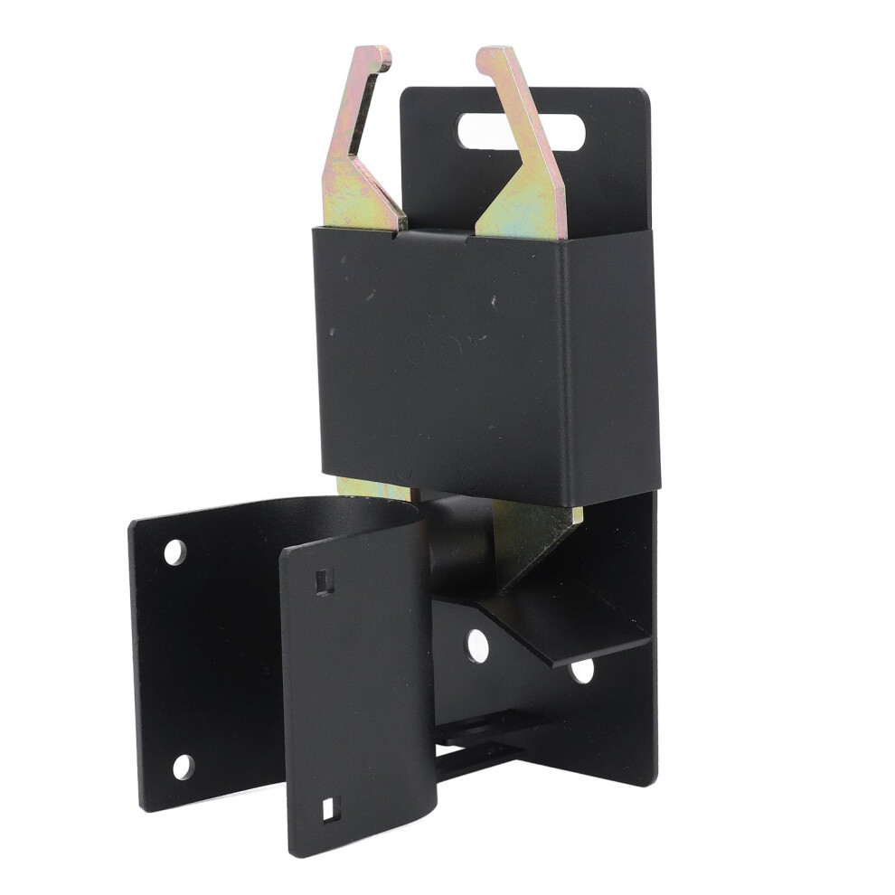 Lockable Double Sided Farm Gate Latch, Steel 2 Way Gate Latch Fits 1ÂÂ2In Tube Gates, Padlock Ready Durable Design 9073542136446