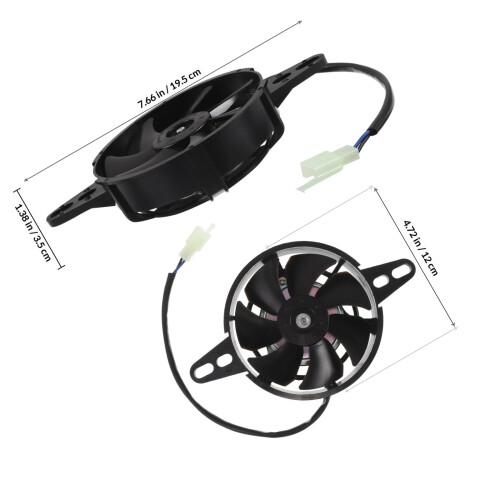 Ventola Raffreddamento Atv in E Metallo Nero 1