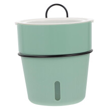 Modern Wall Mounted Self Watering Planter with Water Level Window for Succulents and Garden Flowers