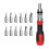 Professional 13 In 1 Multiple Bit Screwdriver Set Ergonomic-Red 1