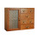 Solid Wood Tea Utensils Tray With Smooth Opening Mechanism-D 1