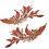 Portable Designs Embroidered Fabric Patches For Garment-Red 1