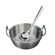 Elegant Korean Rice Wine Cup With Duals Handles And Matching