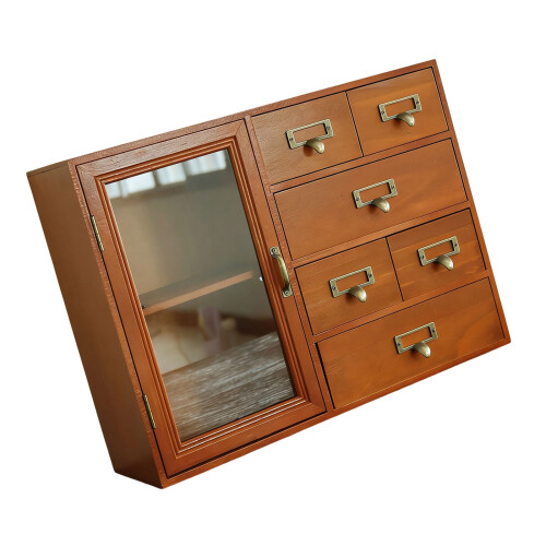 Moderner Teetassenhalter aus Holz mit elegantem Design und-C