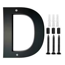 Universal Acrylic Floating House Numbers Modern Numbers-D