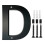 Universal Acrylic Floating House Numbers Modern Numbers-D 1
