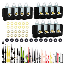 Plastic Clock Mechanism Replacement Part Set Quiet-Set of 10