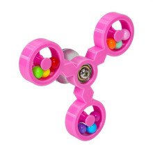 Lustiges rotierendes Aktivitätsspielzeug für Sittiche und-Rosa