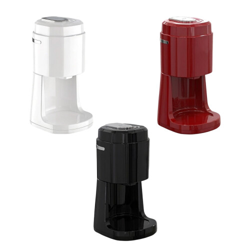 Ice Shaver Prevent Splash Snow Cone Machine Electric-White 1