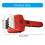 Motorized Grill Cleaner Dishwasher Safe Brush Head Ideal-Red 4