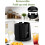 Ice Shaver Prevent Splash Snow Cone Machine Electric-White 5