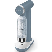 Sparkling water and soda machine - SMEG - SKC01SBM - Rotary control knob - 800 ml bottle (Tritan Renew) - Matte storm blue