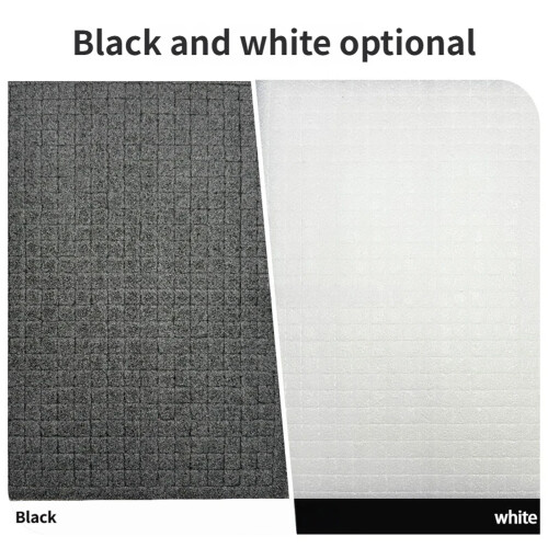 Black And White Shockproof Tearable Grid Tool Box Foam-40 white 1