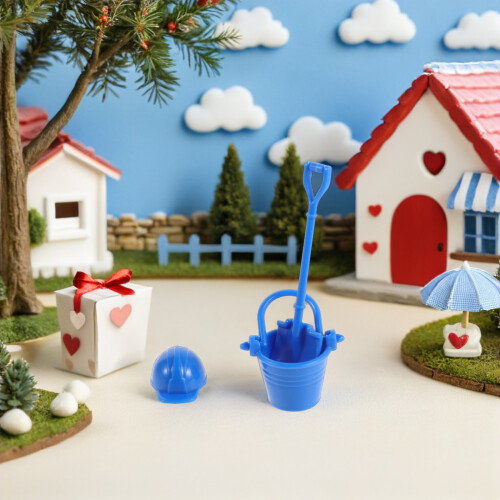 8Sets Blue Kit Durable Plastic Toy 2