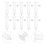 1Set 30Cc Plastic Syringe Barrel for Dispenser Accurate Glue Injection 5