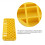 Bee Hive Scraper Tool Yellow ABS Durable Beekeeping Equipment for Efficient Hive Cleaning 4