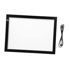 LED Light Pad with Adjustable Brightness, UltraSlim Tracing Light Box for Drawing and Animation