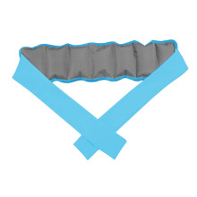 Cooling Neck Wrap with Rapid Cooling Technology, Reusable Ice Scarf for Outdoor Sports Running Hiking, Gray Blue