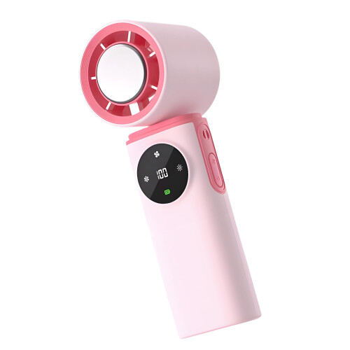 USB oplaadbare miniventilator Draagbare-Roze ijskompres