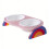 Elevated Pet Feeding Station Splash Proof-Rainbow Transparent 1