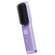 Draagbare Ionische haarstylingborstel vermindert schade en-Paars