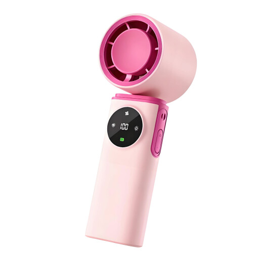 Draagbare draagbare buitenventilator, 0-100-Roze Basismodel