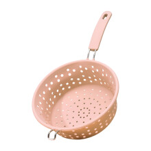 Cooks Grades siliconen scheppen met versterkt frame, hoge-Roze
