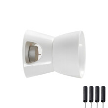 Romantisches Keramik-Fondue-Set mit 4 Edelstahlgabeln für-300 ml