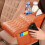 Luxury Leather Ergonomic Car Armrest Cushion Accessory-Brown 5