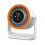 Digitale display met 100 snelheden Stille tafelventilator-Wit 1
