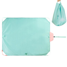 Large Capacity Climbing Rope Bag with Integrated Rope Tarp, WaterResistant Foldable Storage for Outdoor Use