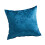 Eleganter Kissenbezug aus Polyester mit Blumenmuster,-Blau 1
