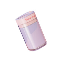 Doppelbecher-Zahnbürstenhalter, auslaufsichere,-Rosa