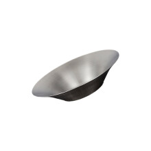 Premium Nonrust Steel Circular Fruit Tray For Family-Silver S