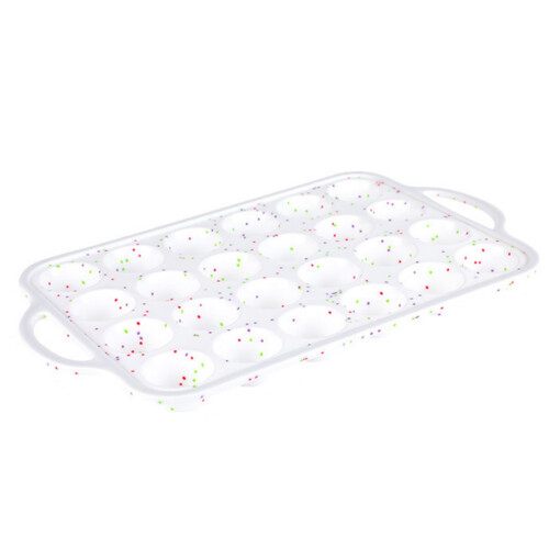 Moules de cuisson antiadhésifs en Silicone,-Couleur blanche