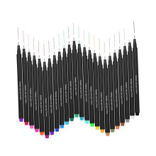 24 Colors Fineliner Pens Set Ultra Fine Tip Drawing Pens for Sketching and Art Projects