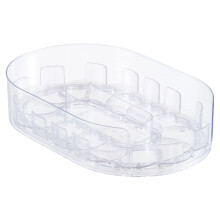 Refrigerator Storage Box Rotation Designs PET Materials-Clear