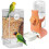 Mangeoire pour oiseaux, distributeur d'eau,-couleur orange 1