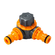 Twist Locking Garden Connector Double End Adjustable Tension ABS