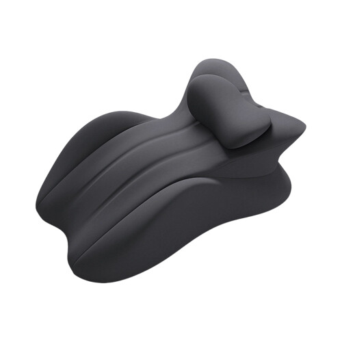 Ergonomic Memory Foam-Comfortable dark gra Sleeping pillow plus