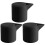 Multipurpose Silicone Wine Corks Stoppers Flexible-Black 1