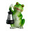 Automatic Solar Powered Frogs Lanterns For Garden-Frog Lantern 1