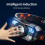 Rechargeable LED Headlamp with Smart Motion Sensor, Waterproof 45 Adjustable Beam for Camping and Work 2