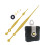 Kits de mouvement de mécanisme d'horloge à quartz-0048 or 1