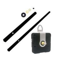 DIY Wall Clock Kits Including Metal Clock Hands and-0022 Black